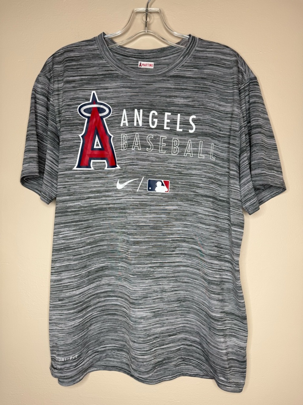Nike LA Angels Nike Authentic Collection Velocity Practice Performance T-Shirt